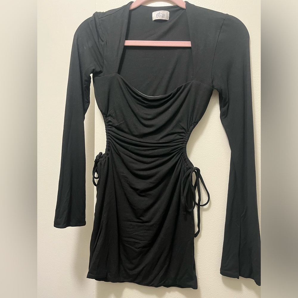 Oh Polly Mini Dress with Cutouts